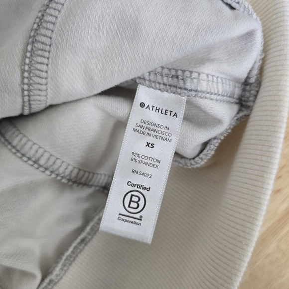 Athleta Sweater Womens XS Tie‎ Dye Pullover Crewneck Spandex Soft - Picture 4 of 10